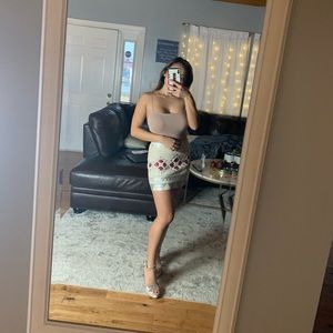 Thrifted Sequined Skirt